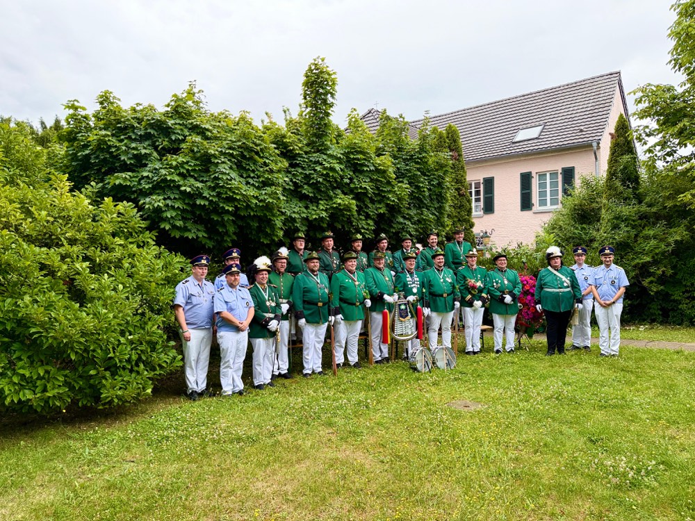 Der Schützenzug Volles Horn – Gruppenfoto